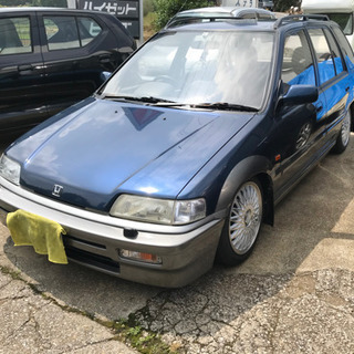 シビック　シャトル　ビーグル　4WD 5MT 車検残令和4年9月の画像