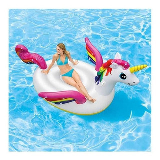 INTEX(インテックス) 浮き輪 フロート マット メガユニコーンアイランドの画像