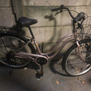 ギア付き自転車の画像