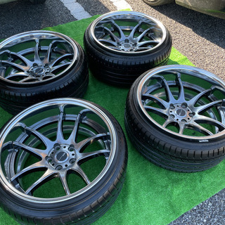 ワークエモーションホイール　CR2P深リム18インチ4本　