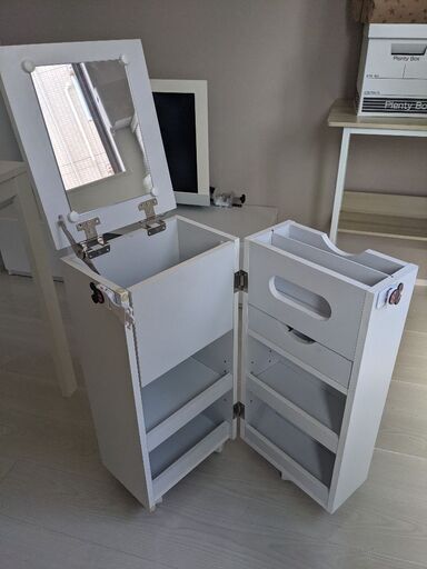 コスメワゴン　ドレッサー　化粧ワゴン