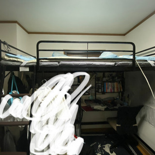 ニトリ ロフトベッド➕椅子