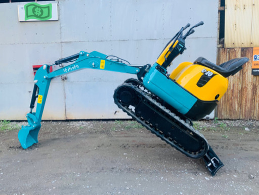 クボタU-10 ミニユンボ　１Tクラス　６４９時間　ブレーカー配管付き 新品LEDライト