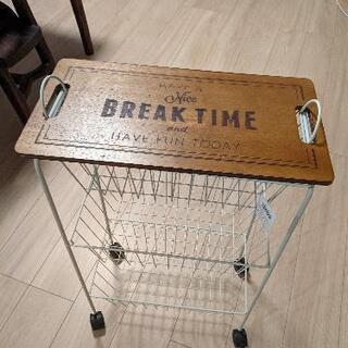 キャスター付き　ワイヤーワゴン　の画像