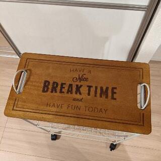 キャスター付き　ワイヤーワゴン　の画像