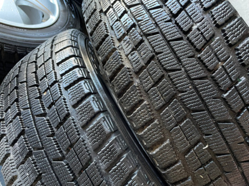 205/65R15バリ山アルミ４本セットヴォクシーセレナ等に