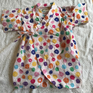 【美品】甚平　2点セット　80