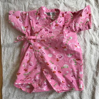 【美品】甚平　2点セット　80の画像