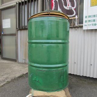 手作り焼却炉の画像