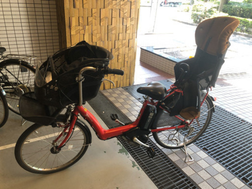 〆切間近！ブリヂストン3人乗り電動アシスト自転車