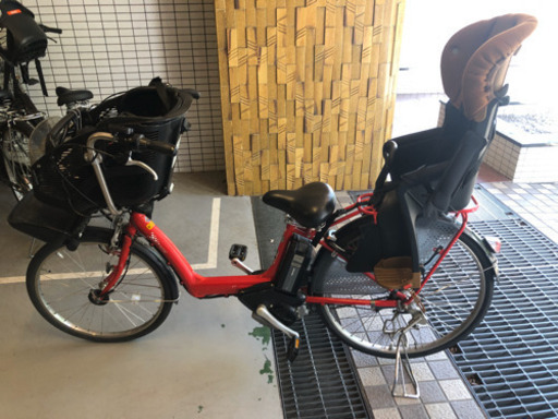 〆切間近！ブリヂストン3人乗り電動アシスト自転車