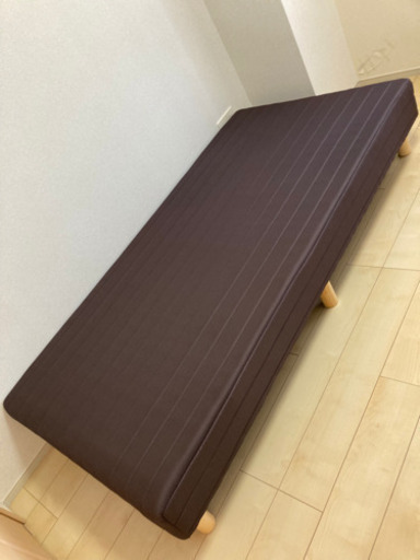 シングルベッド　半年使用　脚付きマットレスベッド