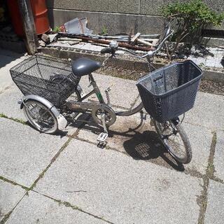 お値段相談可❕ブリヂストン自転車 ワゴン ◇大人用三輪車◇中古美品