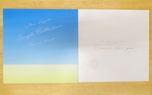 未使用品 倉木麻衣 Mai Kuraki Single Collection ～Chance for you～ Rainbow Edi