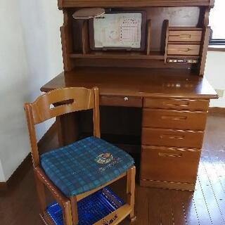 【引取限定】オカムラ学習机　値下げ