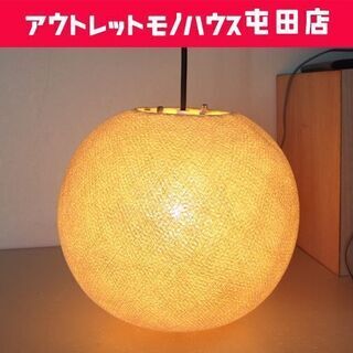 ペンダントライト 2013年製 直径30cm 丸型 シェード 大光電機 DPN-37304 和風 アジアン 照明 ☆ PayPay(ペイペイ)決済可能 ☆ 札幌市 北区 屯田の画像