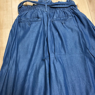 未使用品 パウダーシュガー ロングスカート ワイドパンツの画像