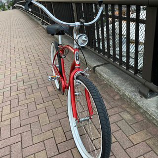 値下げ【ほぼ新品】シュウィン　ビーチクルーザー　S1  26インチの画像