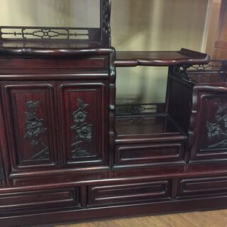 【愛品館市原店】和風飾り棚【愛市IWK】の画像