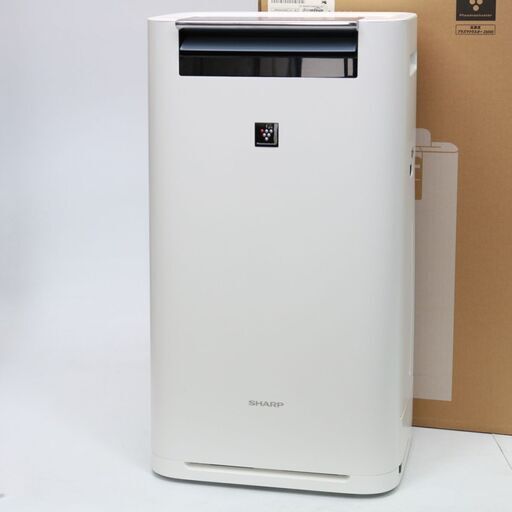 106) SHARP シャープ 加湿空気清浄機 KI-GS70-W 高濃度プラズマクラスター 空気清浄～31畳 2017年製