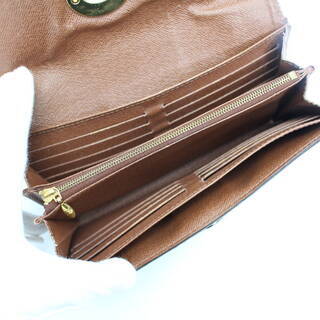 t065)LOUIS VUITTON ポルトフォイユ ボエシ 長財布 M63220 モノグラム ルイヴィトンの画像