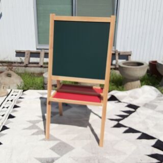 イケアのイーゼル風? 黒板/ホワイトボード 木製　/DJ-036...