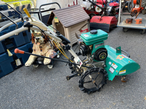 カワサキ　農用トラクター　（歩行型）耕運機　アグリップ　ガッツくん　VAR242F 中古