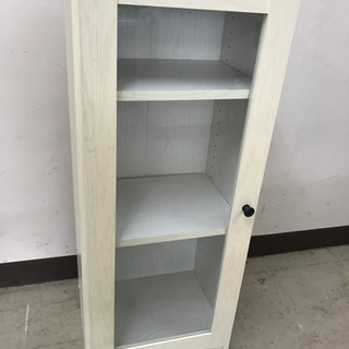 取引場所　南観音　 K2107-288  食器棚　白木製　フレン...