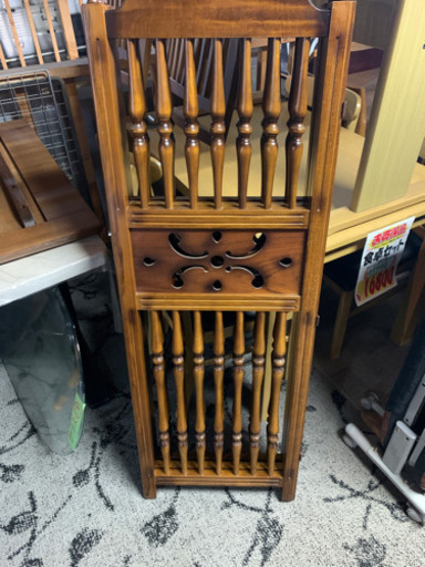 カリモク  ついたて　パーテーション　中古