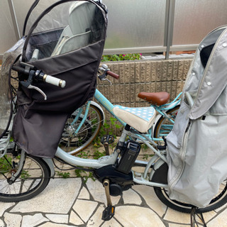 【Gyutto】電動自転車　雨カバー付き Gyutto】電動自転車 雨カバー付き Gyuttoクルームの自転車カバー