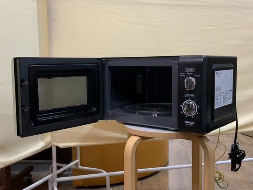 山善 電子レンジ ブラック 18年製 MW-Y205(B)6