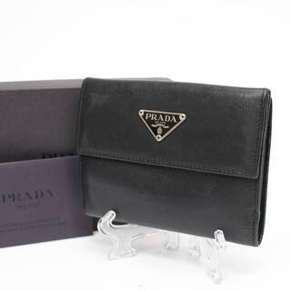 t044)PRADA 二つ折り財布 M523A SAFFIANO...