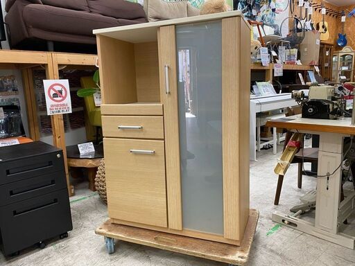 【愛品館 江戸川店】ニトリ　レンジボード　ID:151-007102-007　配送可　代引き配送可