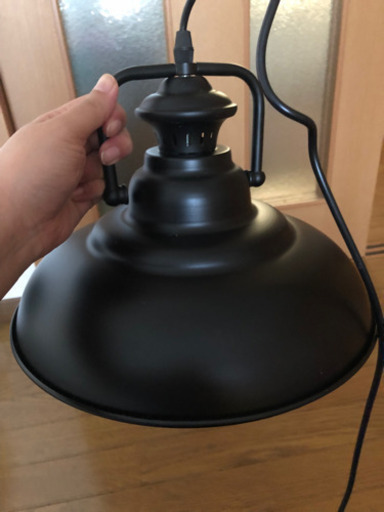 ペンダントライト（ブラック）電球付き