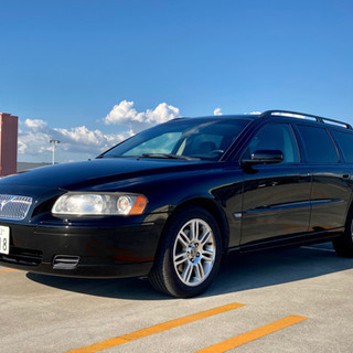 Sale!車検長【ボルボ V70 左ハンドル】美車/サンルーフ/ナビ