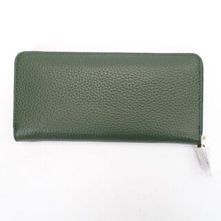 098)【極美品】BARCOS GLウォレット ラウンドファスナー BTV338 長財布 グリーン 緑 チルコロR レザー バルコスの画像