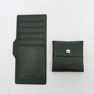 098)【極美品】BARCOS GLウォレット ラウンドファスナー BTV338 長財布 グリーン 緑 チルコロR レザー バルコスの画像