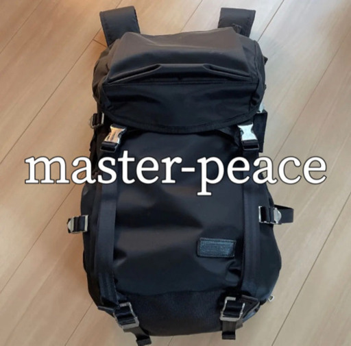 【値下げ中】マスターピース Lightning リュックサック 黒 バッグパック 別注 masterpiece ライトニング 美品
