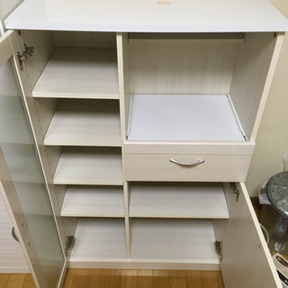 ニトリ　レンジ台の画像