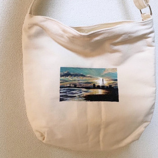 布製品の汚れの上から絵をお描きします！