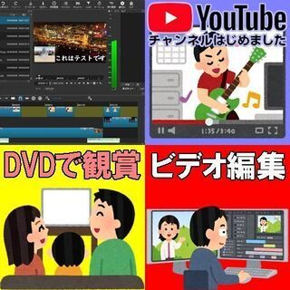 YouTube投稿・動画編集・講座(windows10)の画像