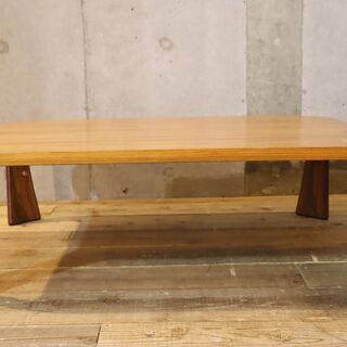 天童木工(TENDO)の稀少なブラジリアンローズウッドを使用した座卓です