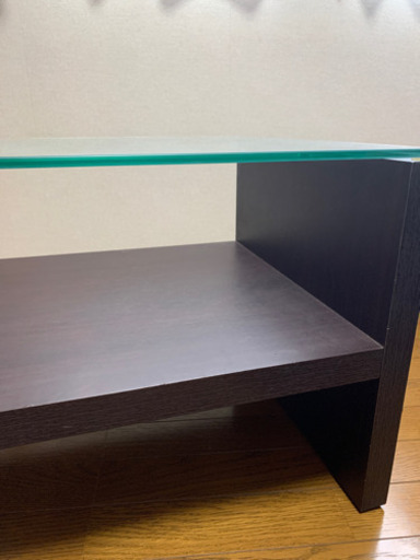 お取り置き   ガラステーブル＆テレビ台セット
