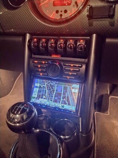 京セラ岡谷工場正門前より】R50 MINIに2DINナビ取り付けます