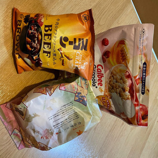 お菓子3種