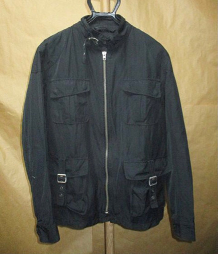 Maison Martin Margiela マルタン マルジェラ 本人07SS 3Dポケット ミリタリー ブルゾン ジャケット アウター 黒46 希少 名品 古着 正規品