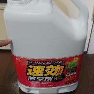《決まりました☆》除草剤