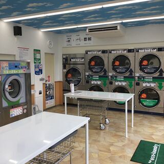 大型コインランドリー「マンマチャオ東大泉店」清掃スタッフ募集！月給30000円の画像