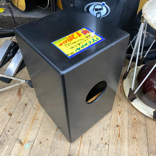 カホン　tycoon 打楽器　椅子みたいな楽器の画像