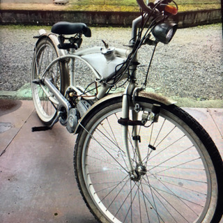 エンジン付　自転車